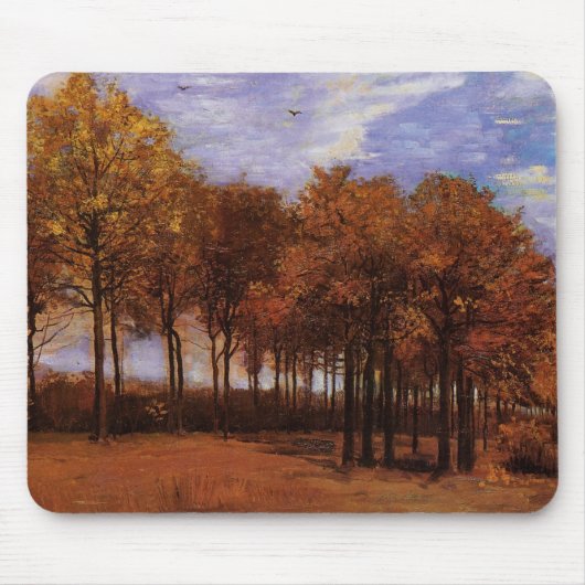 ゴッホの秋の風景 マウスパッド (正面)