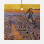 ゴッホの種まき人 セラミックオーナメント (裏面)