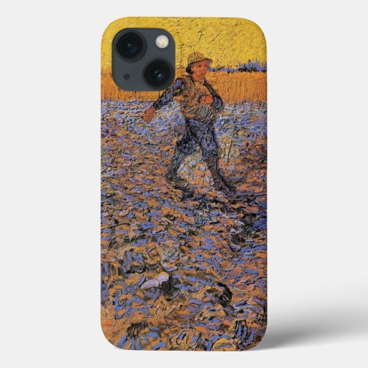 ゴッホの種まき人 Case-Mate iPhoneケース (裏面)