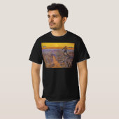 ゴッホの種蒔く人 Tシャツ (正面フル)