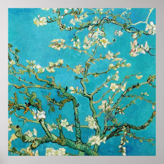 ゴッホの絵画「アルムントの花」 ポスター (正面)
