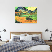 ゴッホの絵画、ゴージェ山 キャンバスプリント (インサイチュ (寝室))