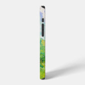 ゴッホの緑の麦畑 iPhoneケース (左側面)