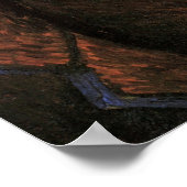 ゴッホの自画像（ポール・ゴーガンに捧ぐ） ポスター (角)