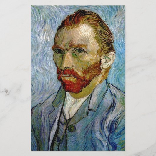 ゴッホの自画像 便箋 (正面)
