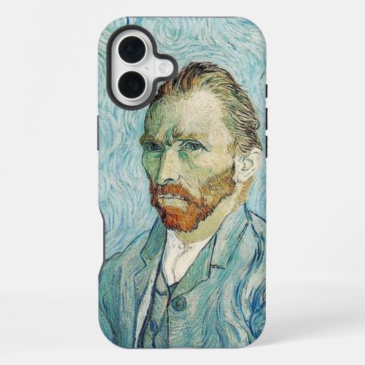 ゴッホの自画像 iPhoneケース (裏面)
