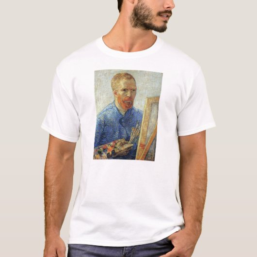 ゴッホの自画像 Tシャツ (正面)
