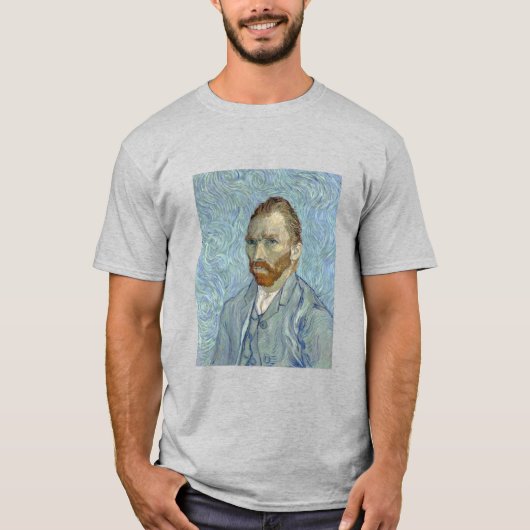 ゴッホの自画像 Tシャツ (正面)