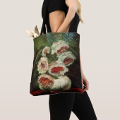 ゴッホの芍薬の花瓶 トートバッグ (クローズアップ)
