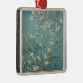 ゴッホの花の枝 杏の花 自然 メタルオーナメント (右)