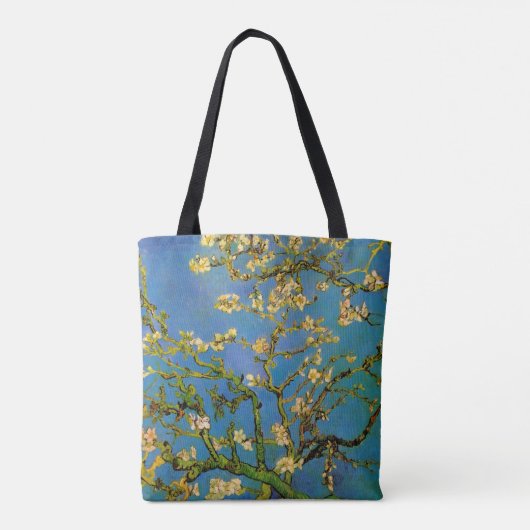 ゴッホの花咲くアーモンドの木 トートバッグ (裏面)
