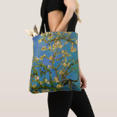 ゴッホの花咲くアーモンドの木 トートバッグ (クローズアップ)
