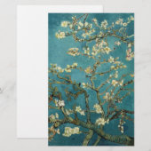 ゴッホの花咲くアーモンドの木 便箋 (正面/裏面)