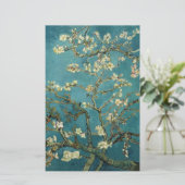 ゴッホの花咲くアーモンドの木 便箋 (スタンド正面)