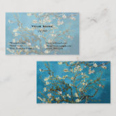 ゴッホの花咲くアーモンドの木 名刺 (正面/裏面)