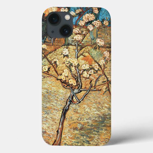 ゴッホの花咲く小さな梨の木 Case-Mate iPhoneケース (裏面)