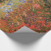 ゴッホの花咲く庭園 ラッピングペーパー (角)