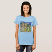 ゴッホの花咲く栗の木の枝 Tシャツ (正面フル)