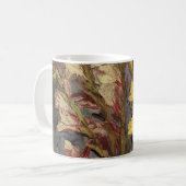 ゴッホの花瓶とグラジオラス コーヒーマグカップ (正面左)