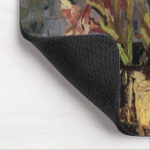 ゴッホの花瓶とグラジオラス マウスパッド (コーナー)