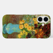 ゴッホの花瓶に生けたマーガレットとアネモネ Case-Mate iPhoneケース (裏面 (横))