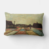 ゴッホの花畑 ランバークッション (正面)