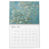 ゴッホの芸術 カレンダー (2月 2026)