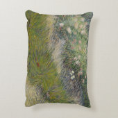 ゴッホの草と蝶 アクセントクッション (裏面(縦))