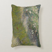 ゴッホの草と蝶 アクセントクッション (正面(垂直))