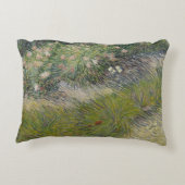 ゴッホの草と蝶 アクセントクッション (裏面)