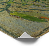 ゴッホの蝶とポピー ポスター (角)