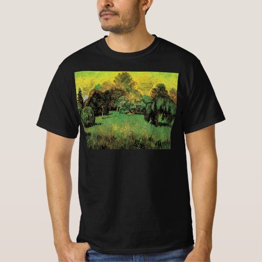 ゴッホの詩人の庭 Tシャツ (正面)