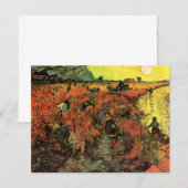 ゴッホの赤いブドウ園 (正面/裏面)