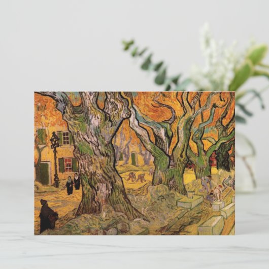 ゴッホの道夫人たち 招待状 (スタンド正面)