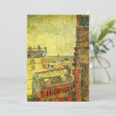 ゴッホの部屋から見たパリの景色 招待状 (スタンド正面)