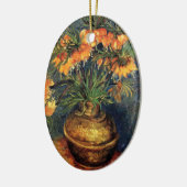 ゴッホの銅の花瓶のフリテラリー セラミックオーナメント (左)