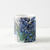 ゴッホの青のアイリス コーヒーマグカップ (中央)