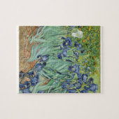 ゴッホの静物画: アイリスが付いているつぼ ジグソーパズル (横)