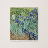 ゴッホの静物画: アイリスが付いているつぼ ジグソーパズル (縦)