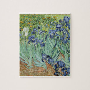 ゴッホの静物画: アイリスが付いているつぼ ジグソーパズル
