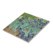ゴッホの静物画: アイリスが付いているつぼ タイル (側面)