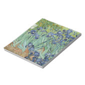 ゴッホの静物画: アイリスが付いているつぼ ノートパッド (回転)