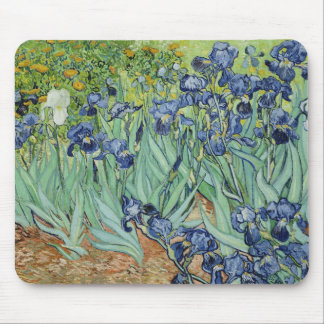 ゴッホの静物画: アイリスが付いているつぼ マウスパッド