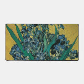 ゴッホの静物画：アヤメの花束 デスクマット (正面)