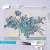 ゴッホの静物画:アヤメの花束 薄葉紙 (クラフト)