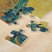 ゴッホの静物画「イリス」 ジグソーパズル (側面)