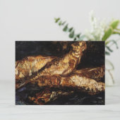 ゴッホの静物画「ブローターズの静物」招待状 (スタンド正面)