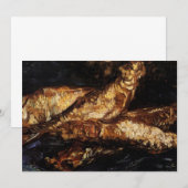 ゴッホの静物画「ブローターズの静物」招待状 (正面/裏面)