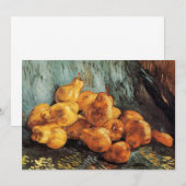 ゴッホの静物画「洋梨とクインス」 (正面/裏面)