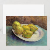 ゴッホの静物画「皿の上のレモン」 (正面/裏面)